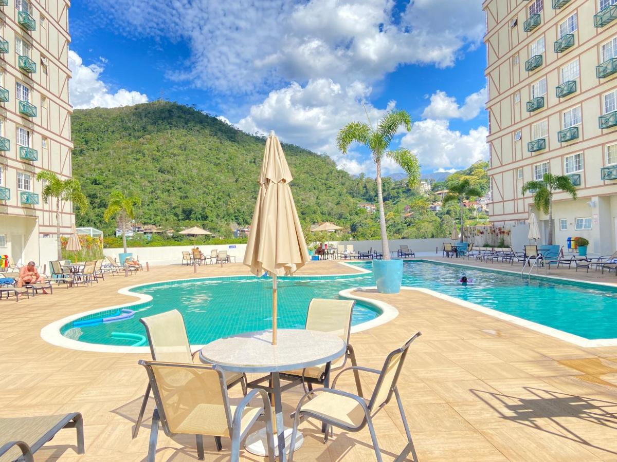 Flat 217 Granja Brasil - Com Piscina Em Itaipava Apartment Petropolis  Exterior photo