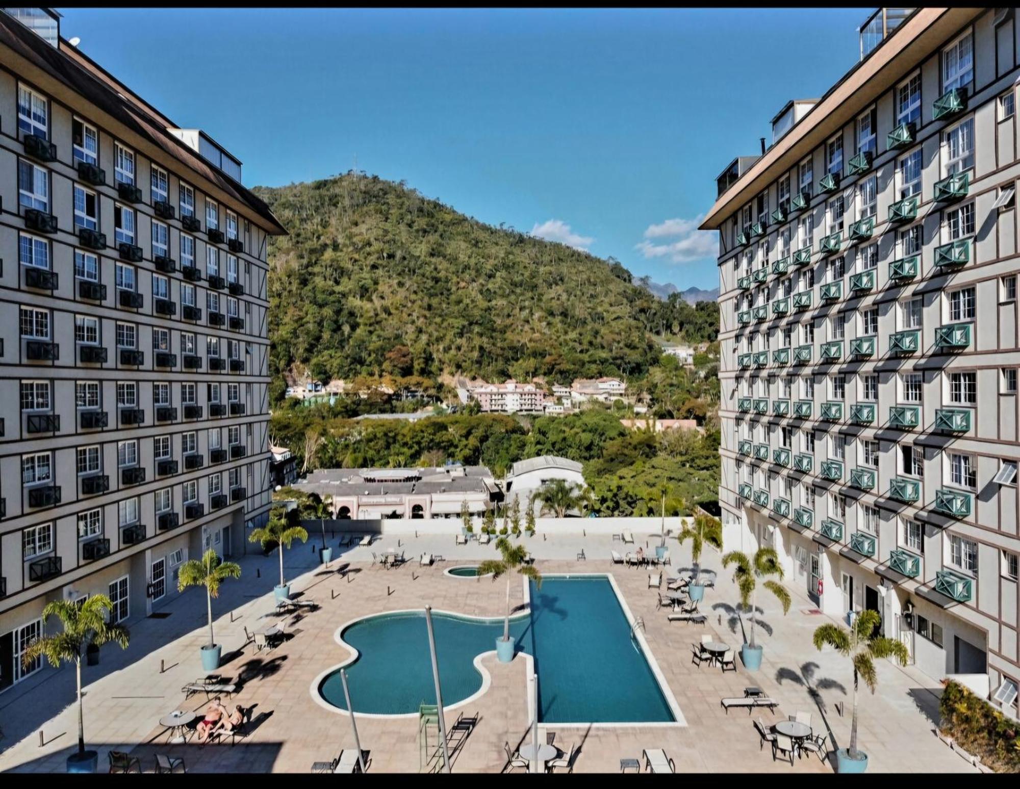 Flat 217 Granja Brasil - Com Piscina Em Itaipava Apartment Petropolis  Exterior photo